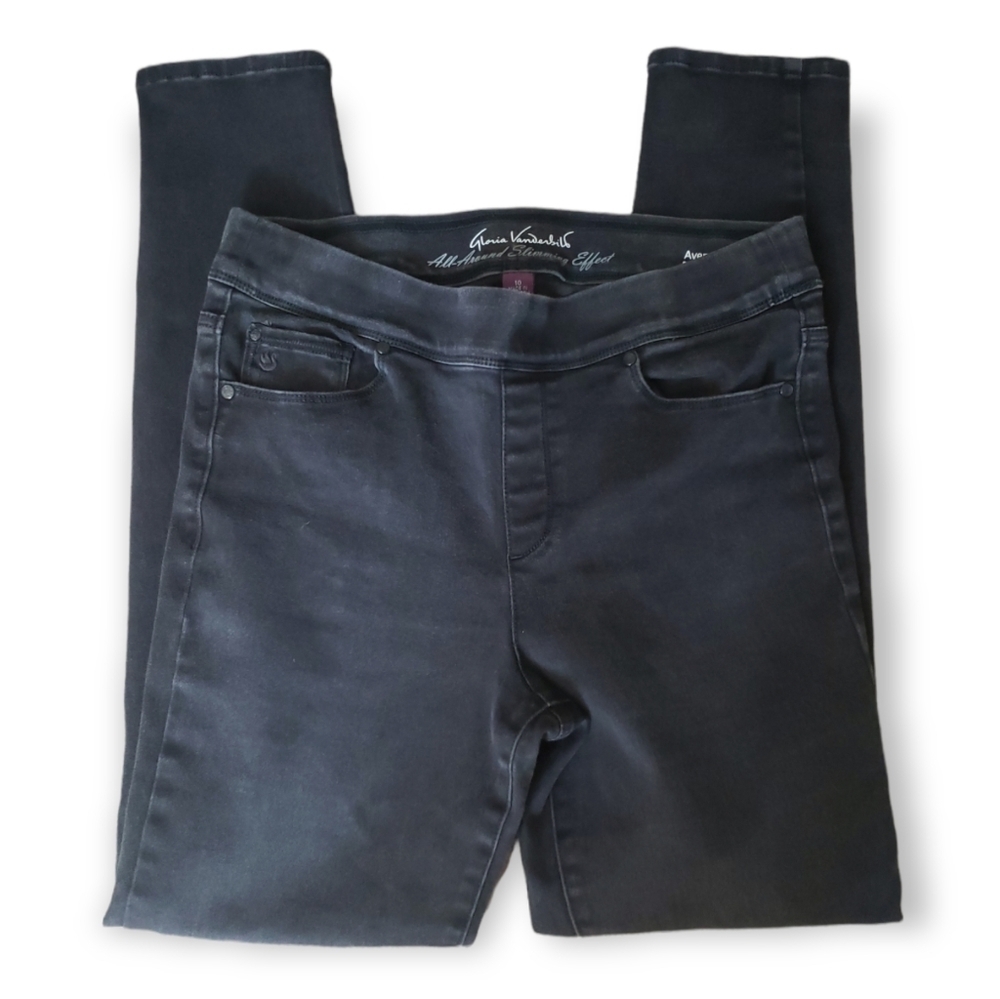 Gloria Vanderbilt Avery Slim Leg Pull on Pants